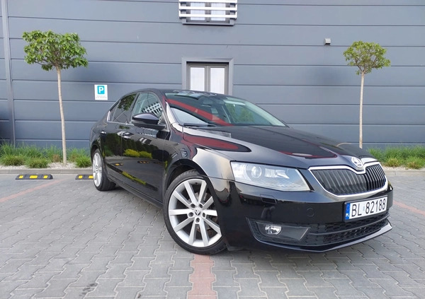 Skoda Octavia cena 43500 przebieg: 192000, rok produkcji 2013 z Łomża małe 326